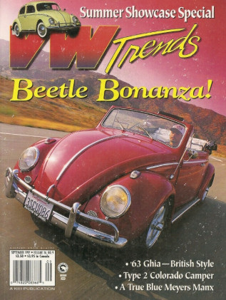 VW TRENDS 1997 SEPT - SAN FELIPE 250, SEAT COVER INSTALL, GTI DIFF UPGRADE